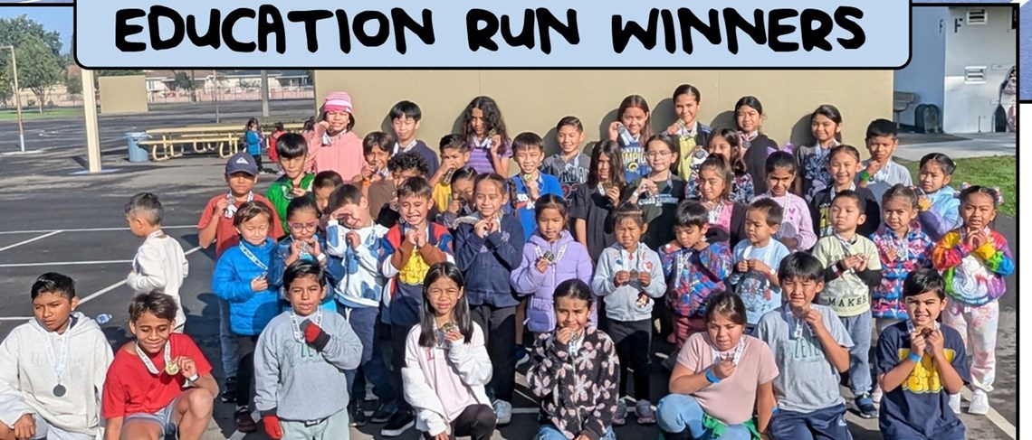 Our Education Run Winners!