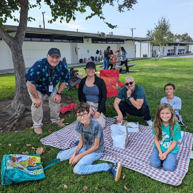 Family Picnic Day for Mrs. Lowe's class