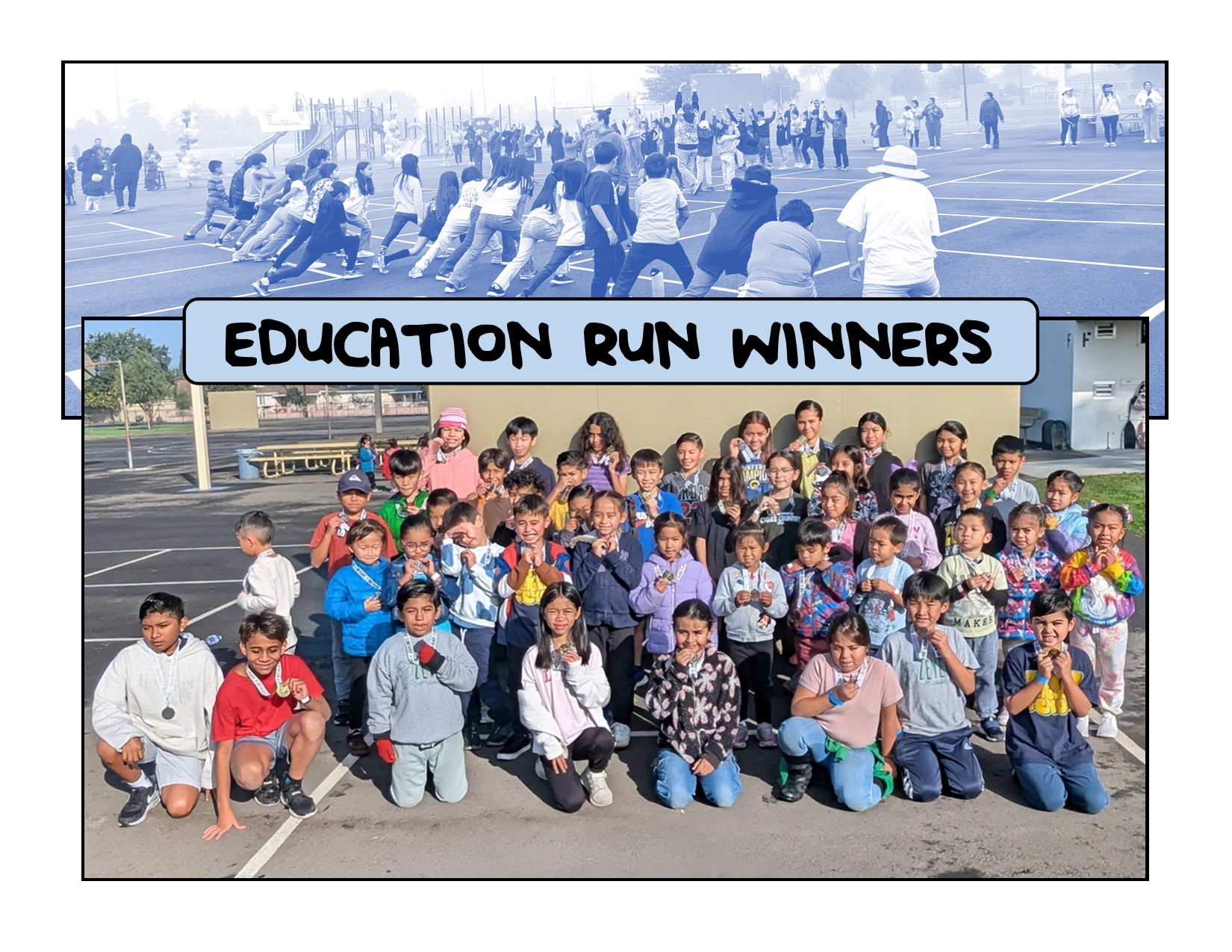Our Education Run Winners!
